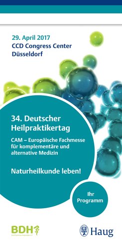 CAM - die europäischen Fachmesse für komplementäre und alternative Medizin