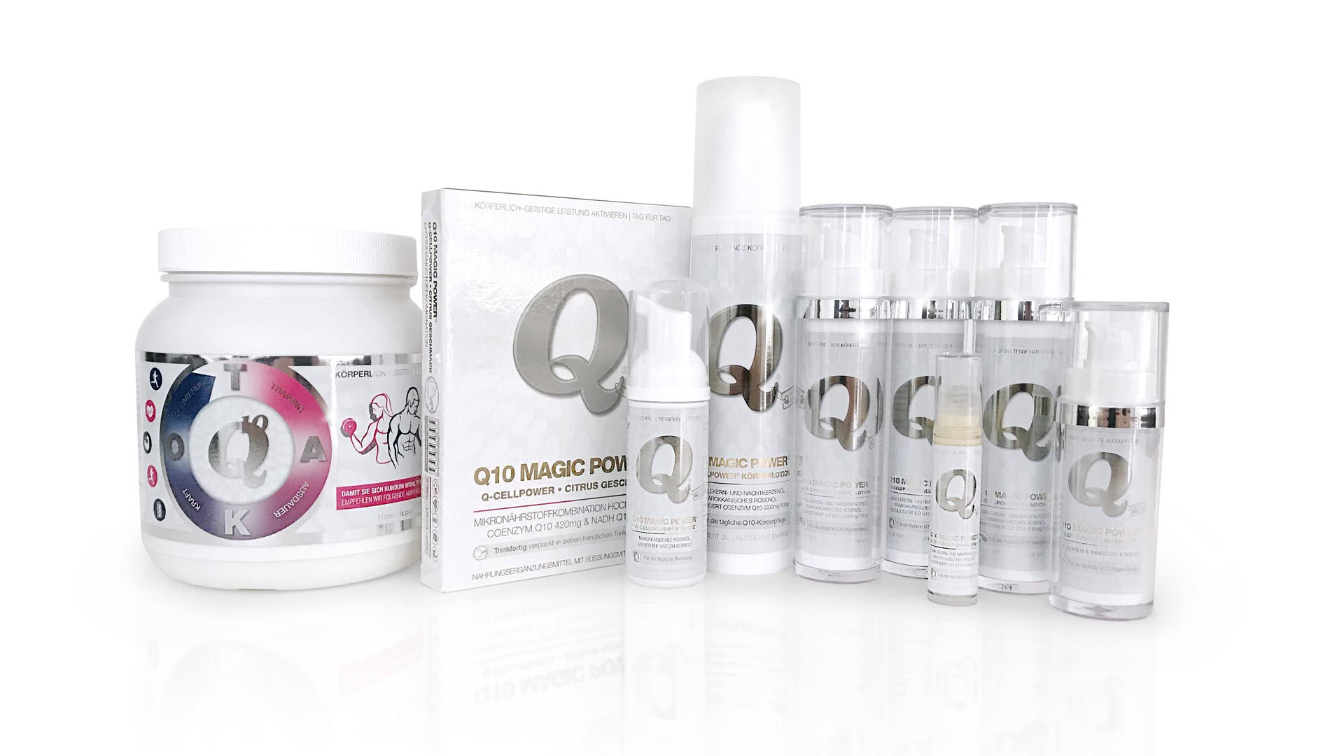 Q10 Magic Power Produktfamilie