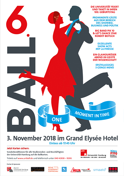 Uni ball Hamburg am 3. November 2018